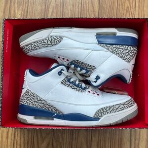 Air Jordan 3 Retro True Blue Men Size 12 (2016)